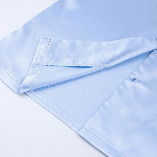 Пижамы европейского и американского пижам шелка maufactory весны OEM длинные Sleeved кантуют шею