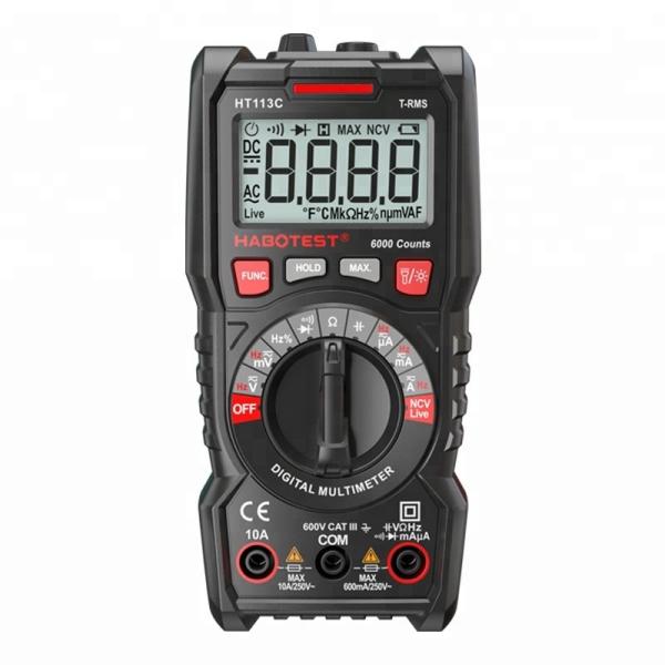 High Accuracy Automatic Digital Multimeter / Pocket Digital Multimeter Size 151*75*48 mm