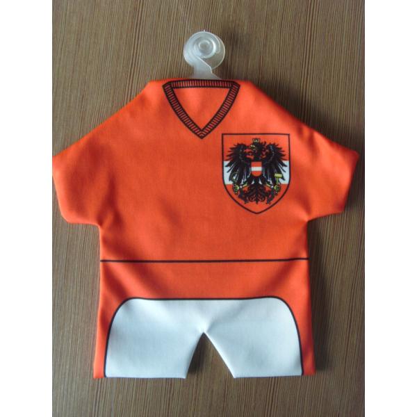 Special Souvenir Jersey Towel , Promotional Gift Football Jersey Mini Towel