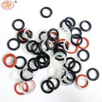 Rohs Compliant Plastic Pipe Rubber Seal Colorful Silicone O Ring Epdm Material FKM NBR