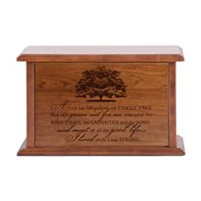 Wood Urn for Human Ashes, Wood Urns Professional Urn For Human Ashes Adults Burial Crematory Funeral Urn