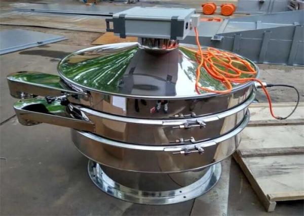 Mobile high output grading aluminum powder ultrasonic vibrating/vibratory screener screen