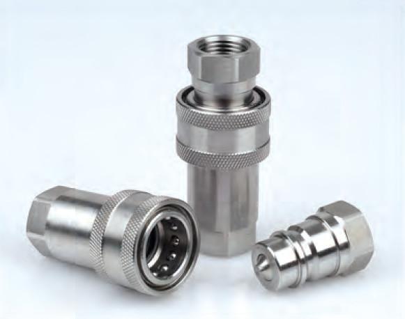 0.25 Inch 316 Stainless Steel Hydraulic Couplings