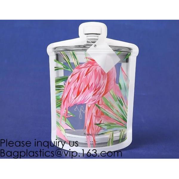 Custom Printed Mason Jar Stand Up Zip Lock Pouch Snack Food Packaging Bag,PE Storge Bag Kitchen Refrigerator Food Sealed