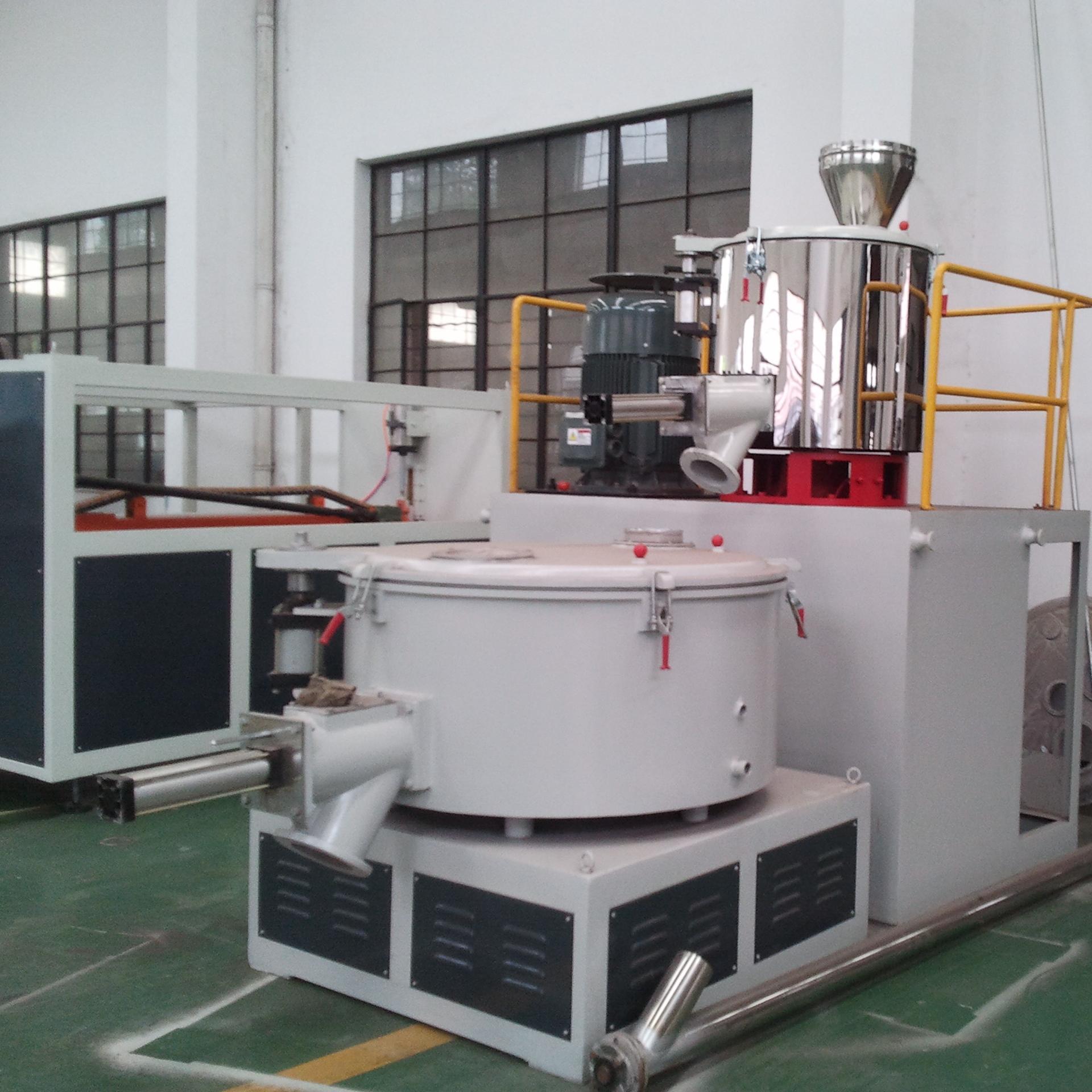 Industrial High Speed PVC Mixer Machine SRL-Z500/1000 For Plastic Compound Preparation