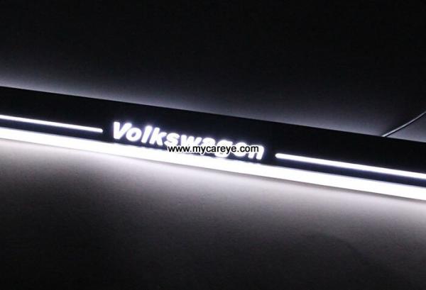 Volkswagen VW CC LED lights side step car door led sill auto scuff light