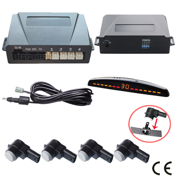 Car Backup Ulrasonic Reversing Universal Buzzer Sound Alarm Front Rear Reversing Parking Sensor System