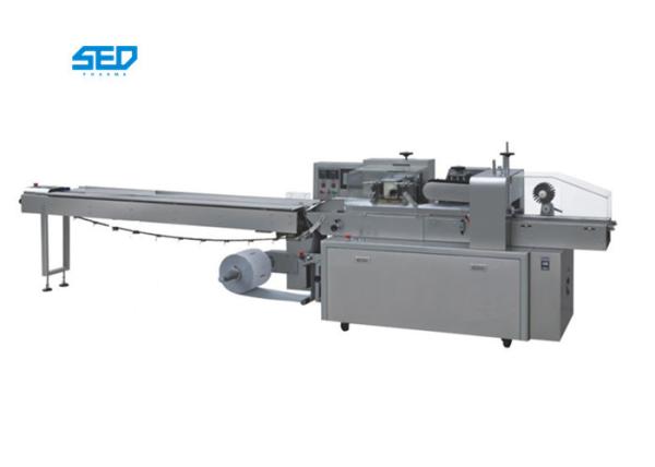 Da seringa automática farmacêutica de aço inoxidável da máquina de embalagem 304 de SED-250ZB máquina de empacotamento horizontal do descanso