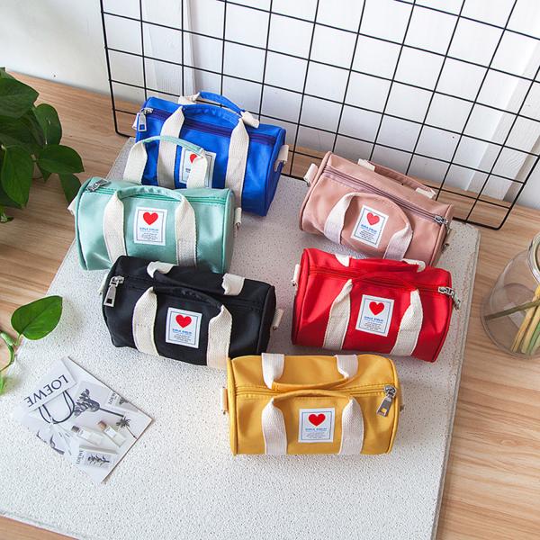 Super fire new bungee bag summer Korean version of waterproof twill bag parent-child travel light letter backpack