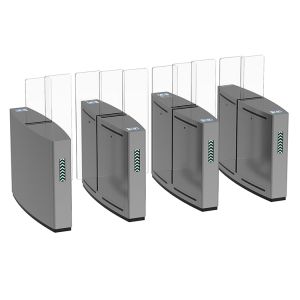 DC24V 0.2S SS304 Retract Gate Barrier with 10mm Acrylic Panel and 30persons/min
