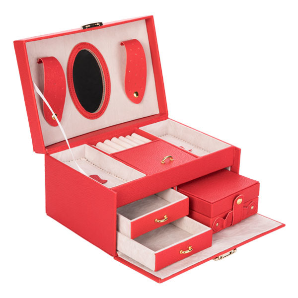 Women ' S Necklace Leather Jewelry Box Modern For Christmas Gift 10g Weight