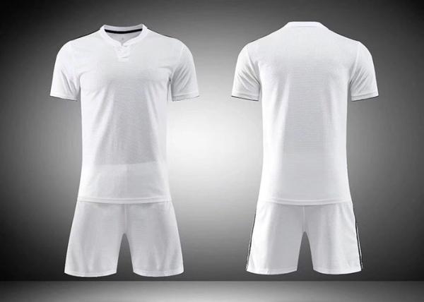 Cheap price custom customer logo football jersey plain OEM soccer jersey
