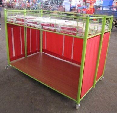 Retail Supermarket Promotion Retail Display Shelving Units / Grocery Store Shelving