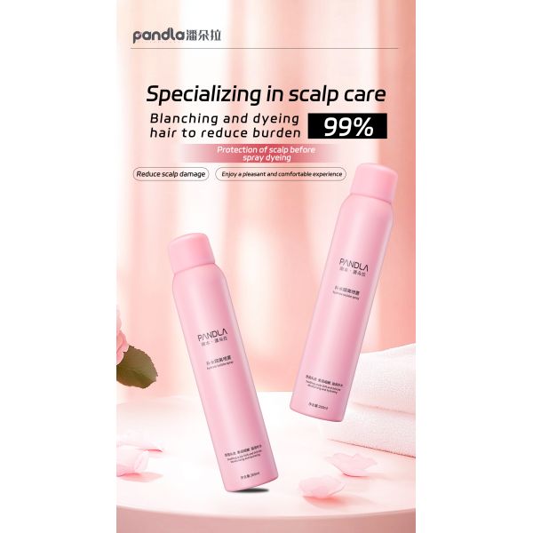 Pandla OEM 200ml Scalp Hydrate Protection Isolate Spray Professional Scalp & Hair Guard for Coloring, Bleaching, Perming