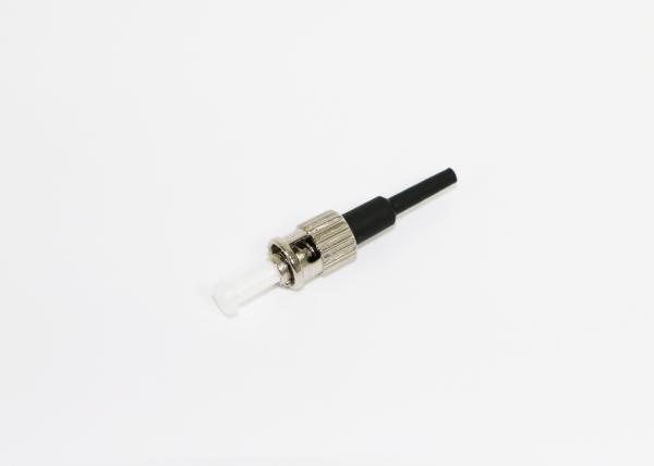 Palavra simples do conector da fibra ótica do ST 2.0mm 3.0mm com alojamento do metal