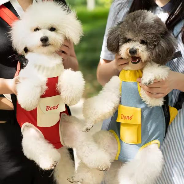 Quadrate Pet Carrier Bag Washable Dog Carrier Backpack Portable
