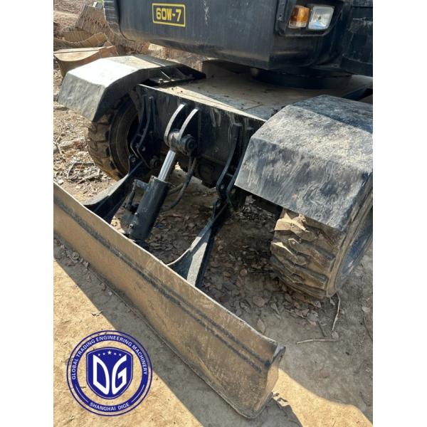 Hyundai использованный колесный экскаватор 60w-7,6Ton гидравлический небольшой экскаватор, 10 единиц доступны сейчас