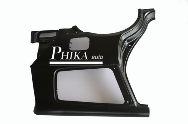 Black Steel Direct Fit Car Rear Fender , 2005 - 2008 Honda Odyssey Fender