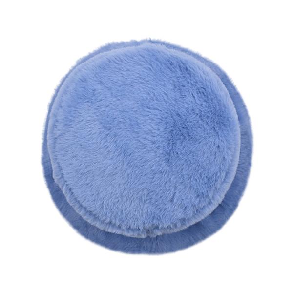 Chapéus femininos outono inverno balde de pelúcia macio e quente boné panamá feminino com topo plano para pesca