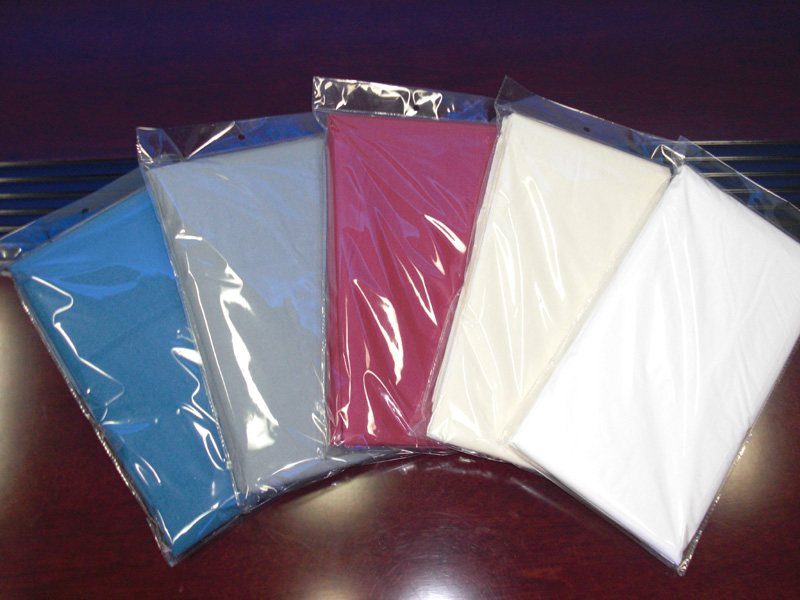 Скатерти бумаги лаванды Rectanglar, крышки таблицы градации OEM 3ply