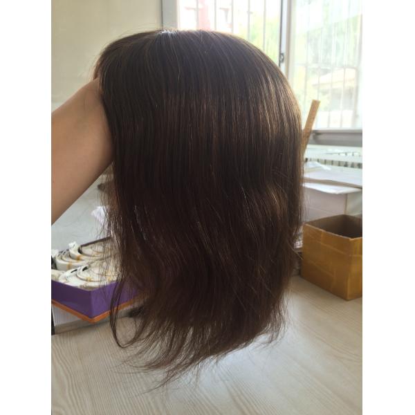 3/4 Cap Men Hairpiece Adhesive Bespoke Hair Systems Natural