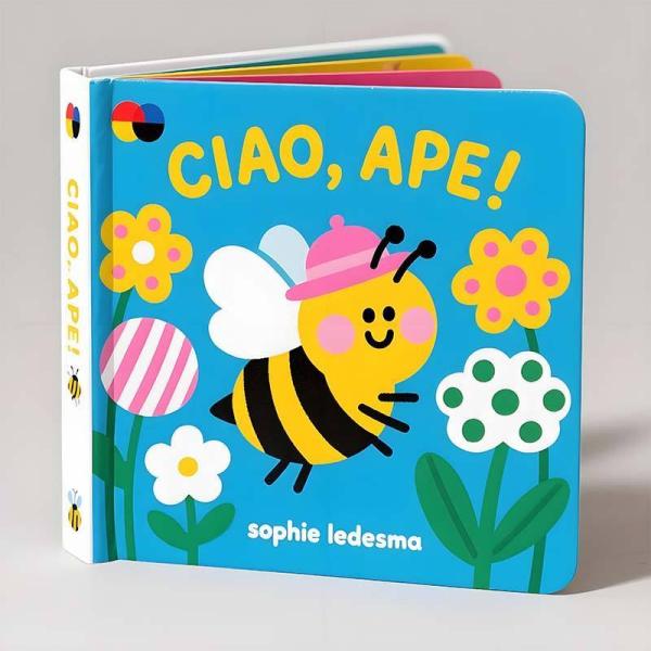 Bulk Manufacture Full Color Environmental Soy Bean Ink Printing Custom Board Flap Books