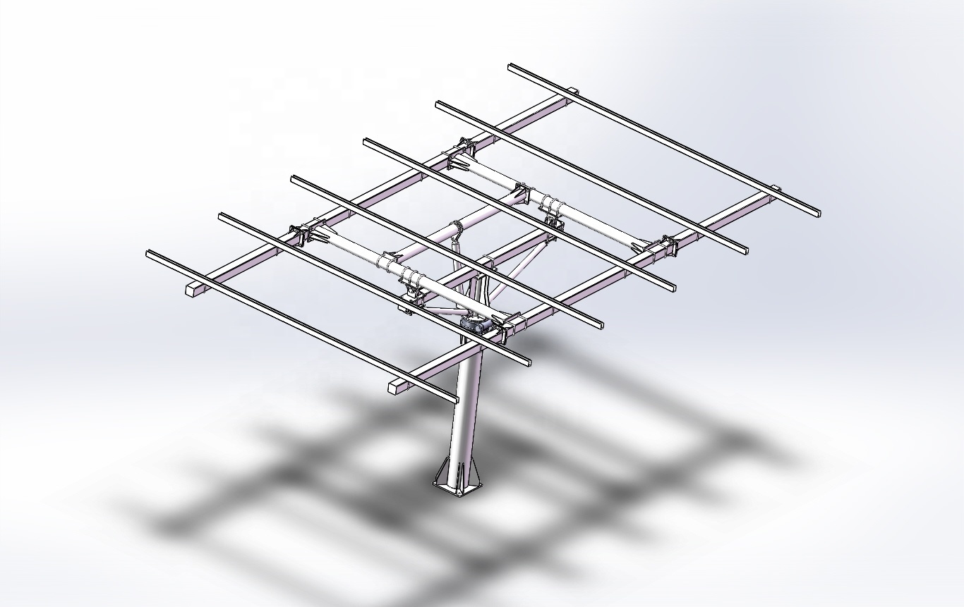 Hot Sales 5kw Dual Axis Solar tracker Complete Kit Solar Power Energy System Home Application Completed Tracking System