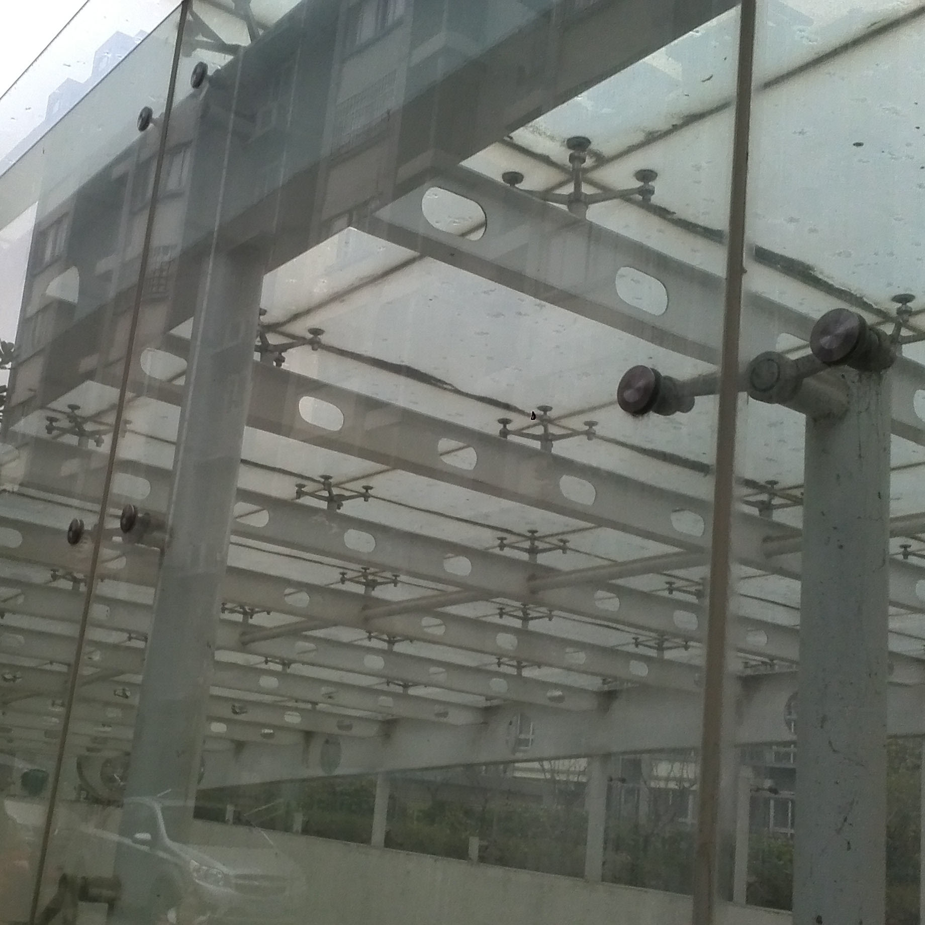 Полость окна в крыше купола крыши Q345 прокатала закаленные света купола плоской крыши 960mm