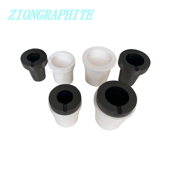 Melting Crucible for Gold and Silver Casting Standard Size Durable Graphite Crucible