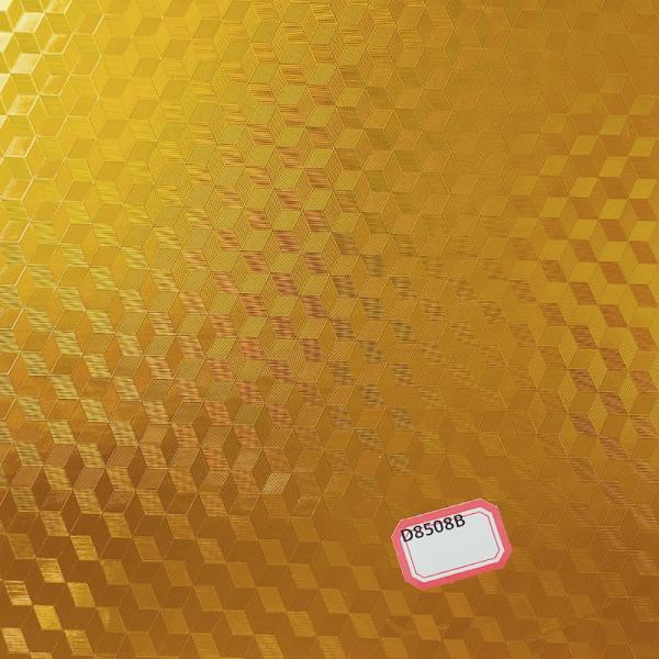High Glossy Waterproof Foil Sticker for Kitchen Wall Anti-Oil and Gold Foil Wallpaper