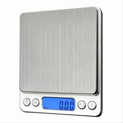 Caterers Canteens Precision LCD Electronic Jewelry Scale 0.01g/0.1g/500g/1kg Digital Weight Measuring Balance for Kitchen Tea Baking Jewelry