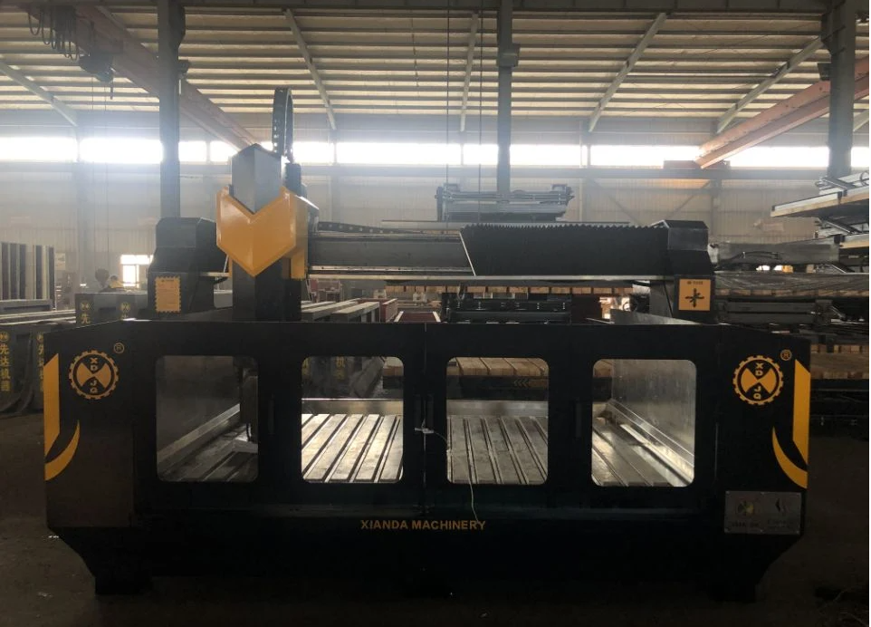 Плита & столбец дуги оси CNC 4 высекая машину (ТЕРРИ)