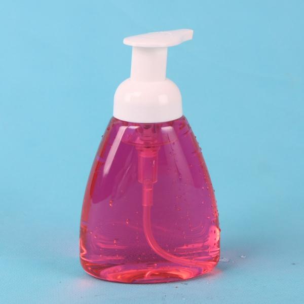 300ml PET Clear Hand Sanitizer Foam Bottle / Mousse Foam Bottle