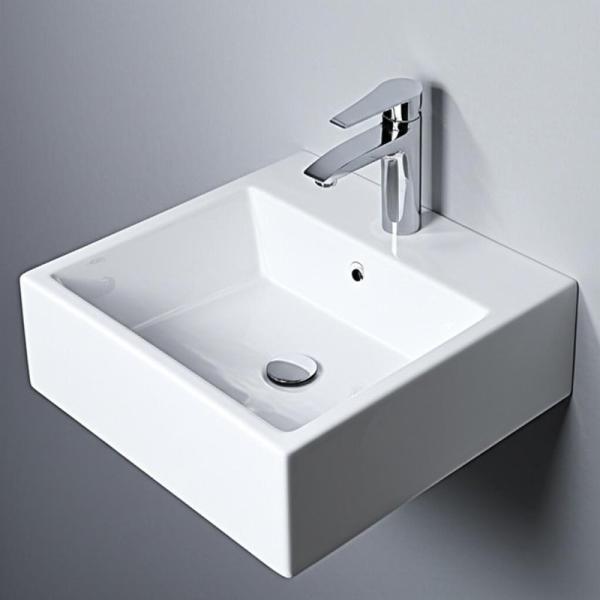 Luxury Washing Basins Bathroom Sink Wall Hung Ceramic Washbasin Wall Mount Sink