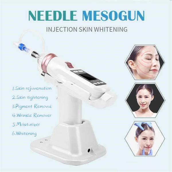 Hyaluronic оружие Mesotherapy машины 6 красоты RF ровное Meso