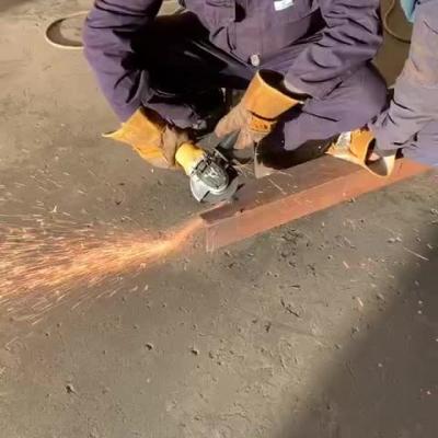 Disco de corte dos discos de moedura 180mmx6mmx22mm do abrasivo dos SS da indústria de construção naval
