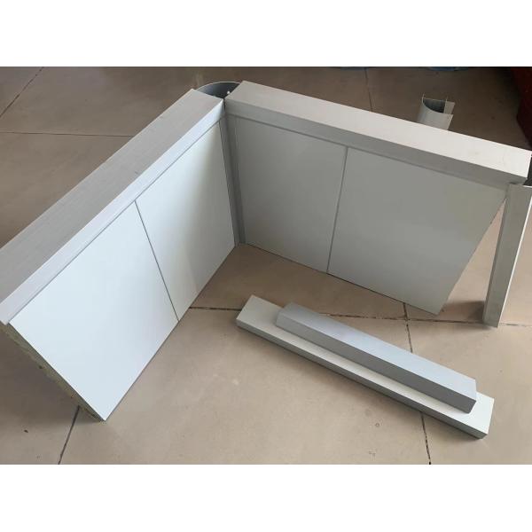 Fireproof Wall Panel With Rock Wool Foam Used For Workshop Rock Wool Sandwich Panel For Factory Facility