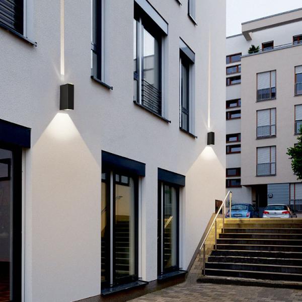 6W LED double-headed outdoor wall lights waterproof up and down lighting corridor balcony staircase courtyard wall