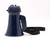 Fala em público mini megafone público portátil embutido sirene 200 x 325 mm