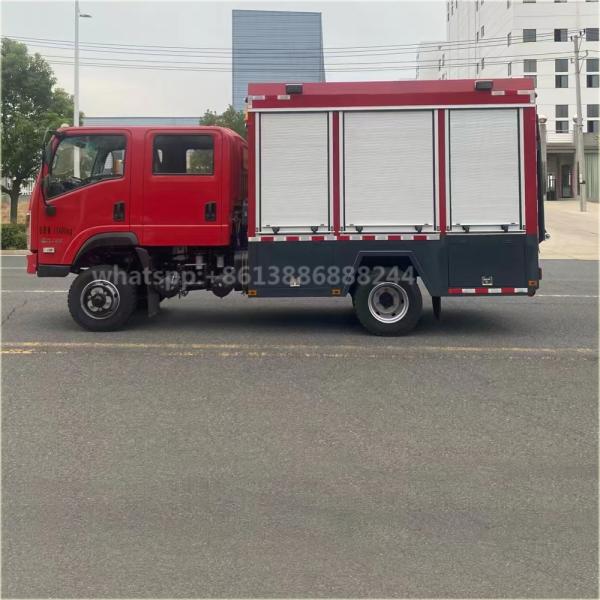 Camión de transporte de equipos Dongfeng con tracción total 4x4 Camiones de emergencia Transportador de emergencia