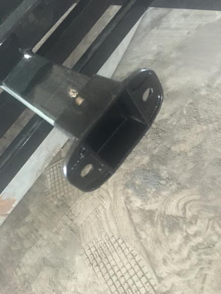 2100mm*2400mm security garrison fencing panels rail 40mm*40mm x 1.60mm thick flat square top