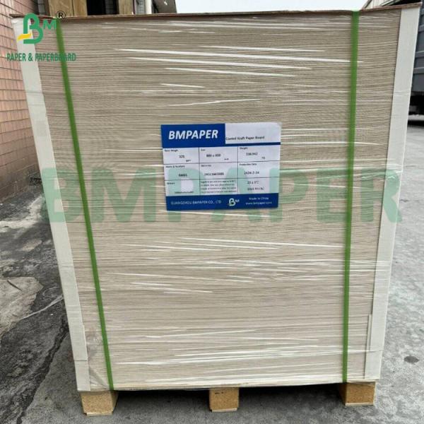 Brown Kraft Back Board 270gsm 350gsm Top White Coated Carrier Board