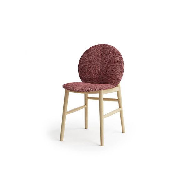 Solid Ash Wood Restaurant Chair And Table Nordic Upholstered Bentwood Restaurant Chair
