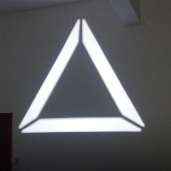 Rainbow Effect 300w White LED Stage Lights / DJ LED Gobo Lights 8000K Cool White