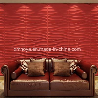 Home Decoration 3D Board Eco-Friendly Acoustic Sound PVC Wall Panel Customized Design