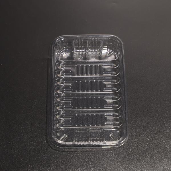 7 Inch PET Plastic Food Tray For Packaging Container For Fresh Fruit