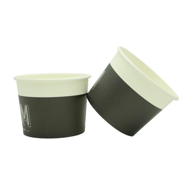 24 Oz Paper Soup Cup No Lids Plastic Free Lightweight For Party