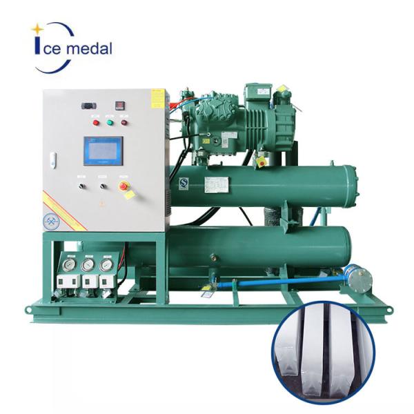 Industrial 10tons 20tons 22.5kw Block Ice Machine 8490*2000*1370 Mm