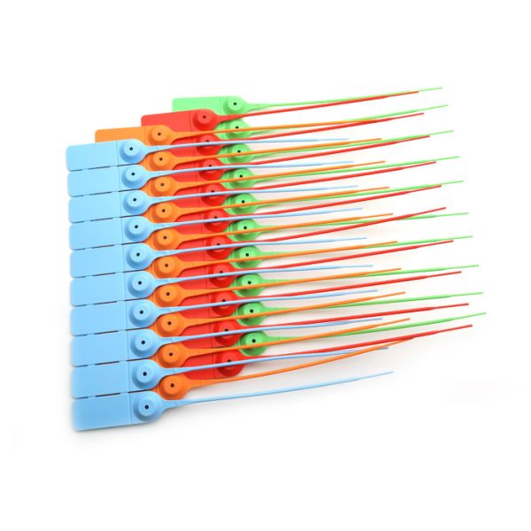 PP And Stainless Steel Plastic Safety Seals For Tamper Evident Disposable Security Lock