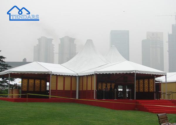 2000 pessoas Expansão infinita Casamento Marquise Tendas 4 ~ 70m Span Quintal do quintal Casamento